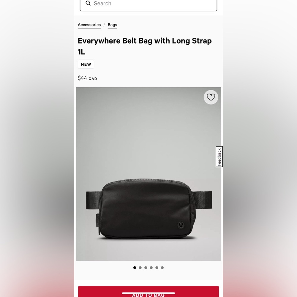 Everywhere Belt Bag 1L